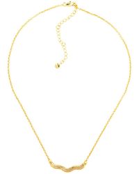 Uchi and Soto - Nami Wave Necklace - Lyst