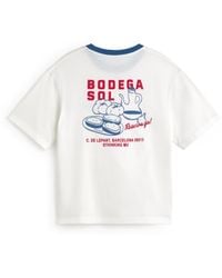 Thinking Mu - Contrast T-Shirt Sunny Lucia Wine Cellar - Lyst