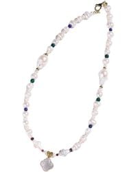 Urbane Jewelry Studio - Eloquence Pearl Necklace - Lyst