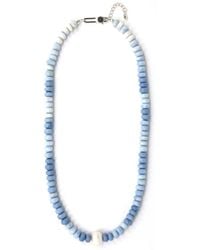Shar Oke - Opal & Freshwater Pearl Beaded Necklace - Lyst