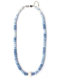 Shar Oke - Opal & Freshwater Pearl Beaded Necklace - Lyst