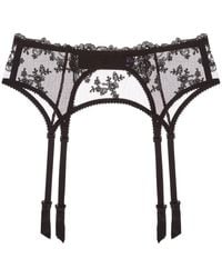 Journelle - Cristiana Suspender Belt Noir - Lyst