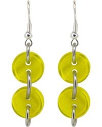 Vickisarge - Button Earrings - Lyst
