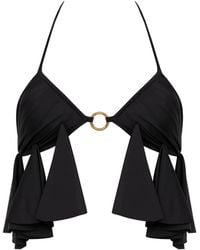 ANTONINIAS - Aurelia Bikini Bra In Black - Lyst
