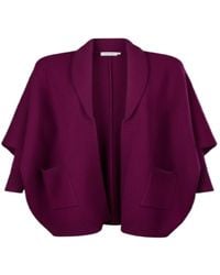 Saachi - Open Front Oversized Cardigan Sweater - Lyst