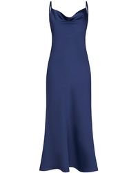 Pretty Eccentric - Aurelia Satin Slip Dress - Lyst