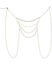 La Soula Jewelry - Neutrals Lyra Necklace - Lyst