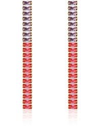 Rare Matters Jewelry - Crystal Beam Earrings - Lyst