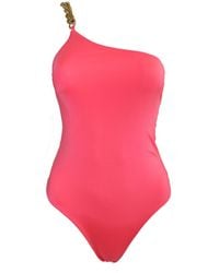 Ak Royalty Resortwear - Isabelle One Shoulder Swimsuit Electric - Lyst
