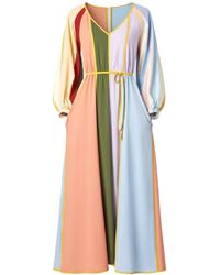 Smart and Joy - Colourful Panel Maxi Dress - Lyst