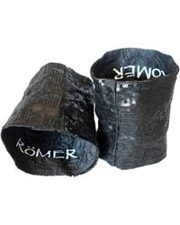 Romer Millinery - Morphy Moldable Sequin & Silk Cuffs Set Of Two - Lyst