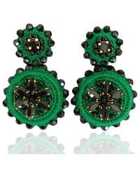 PINAR OZEVLAT - Flower Drop Emerald - Lyst