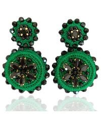 PINAR OZEVLAT - Flower Drop Emerald - Lyst