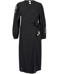 Em & Shi - Lily Of The Valley Wrap Dress - Lyst