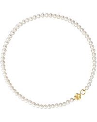 Agora Jewellery - Bavella Pearl Necklace - Lyst