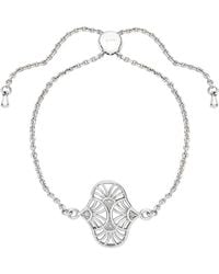 Lucy Quartermaine - Art Deco Oval Bracelet - Lyst