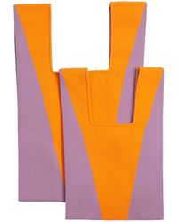 Atacz - Bazzer Tote Lilac & S - Lyst