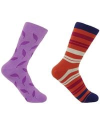 Peper Harow - Made in England - Leaf & Elizabeth Ginger Socks Bundle - Lyst