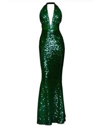 Angelika Jozefczyk - Lana Evening Gown Emerald - Lyst