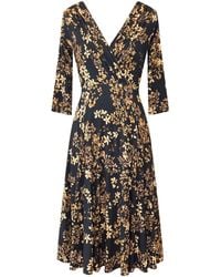 Alie Street London - Annie Dress Petite Golden Blossom - Lyst