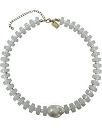 Christina Greene - Daydream Baroque Pearl Beaded Necklace - Lyst
