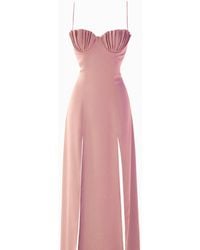 La Musa - Rose Mermaid Dress - Lyst