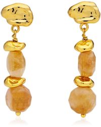 Amber Sceats - Neutrals Claret Earrings - Lyst