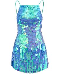 RaeVynn - Scout Dress In Disc Sequins - Lyst