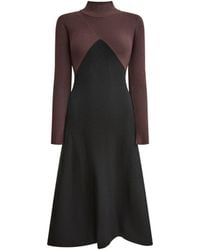 James Lakeland - Colour-Block Knit Dress - Lyst