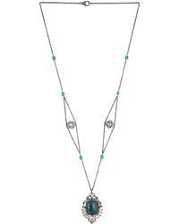 Artisan - 18K & Emerald, Spinel & Diamond Statement Necklace - Lyst