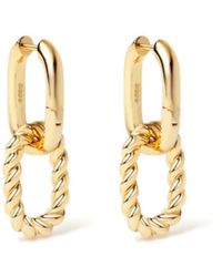 Freqnc Atelier - Baddie Convertible Twist Hoop Earrings - Lyst