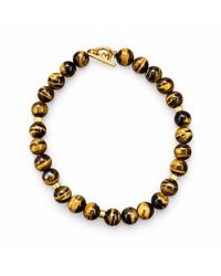 Lalinde - Terra Tiger Eye Necklace - Lyst