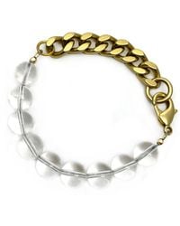 Rachel Nathan - Neutrals Remix: Rock Quartz Bracelet - Lyst