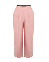 Smart and Joy - Straight Linen Pants - Lyst
