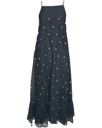 Any Old Iron - Embroidered Wasp Halter Dress - Lyst