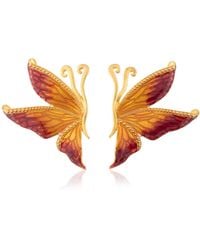 Milou Jewelry - Butterfly Earrings - Lyst