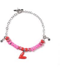 Pinnole - I Love You Charm Bracelet - Lyst