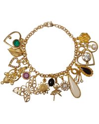 Caramel Vintage Jewellery - Memories Charm Bracelet - Lyst