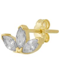 Spero London - 14Ct Solid Crown Single Earring - Lyst
