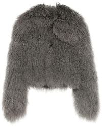 Nomi Fame - Shearling Fur Coat - Lyst