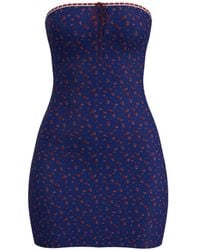 Blackbough Swim - Tiffany Mini Tube Dress Heartache Pointelle - Lyst
