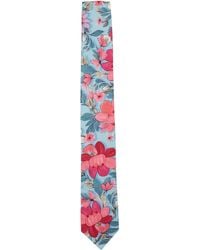 lords of harlech - Taddeo Catalan Floral Merino Tie - Lyst