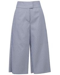 Smart and Joy - Wide Capri Pants - Lyst
