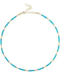 Olivia Le - Mykonos Beaded Necklace - Lyst
