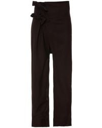 MOE - Checkered Wool Pants - Lyst