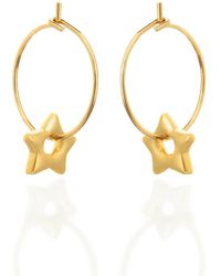 C.J.M - Through Star Hoops - Lyst