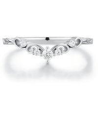 Azura Jewelry New York - Crest Band Vermeil - Lyst
