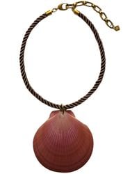 Sccollection - Zoe Shell & Cord Choker - Lyst