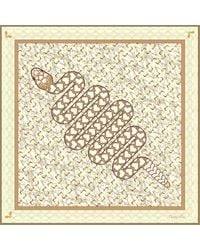 Henelle - Rose Death Valley Silk Scarf - Lyst