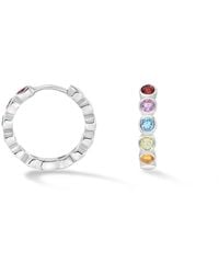 Dower & Hall - Tutti Frutti Huggie Hoops - Lyst